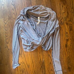 Lululemon soft striped wrap cardigan size 4